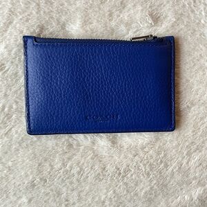NWT Coach Zip Card Case